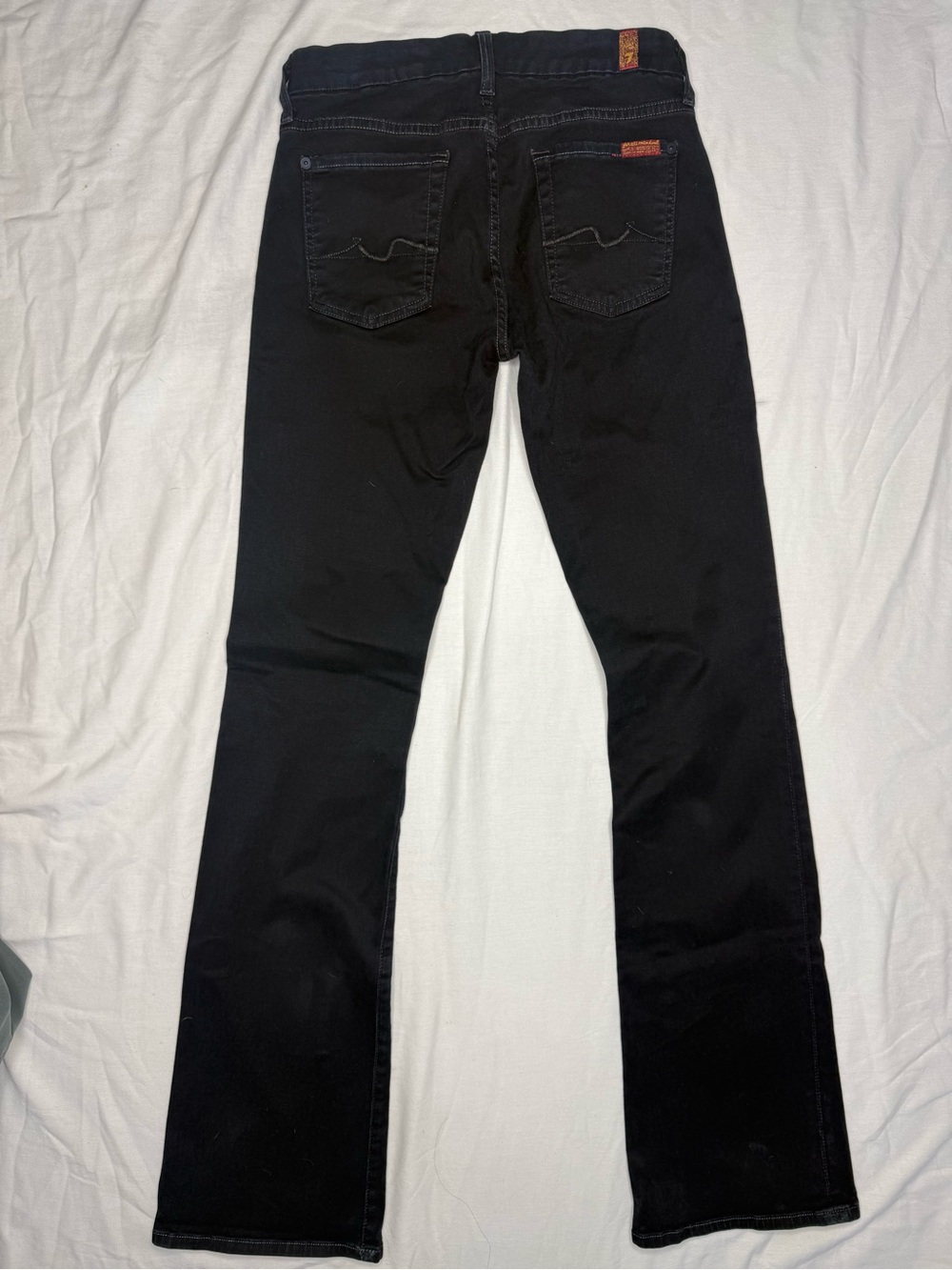 Seven7 Women's Black Bootcut Jeans